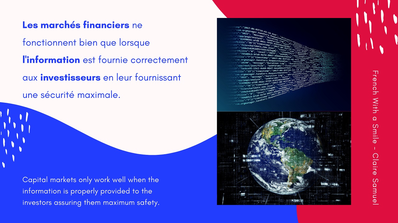Advanced #23 Legal French Insider trading vocabulary and phrases for advanced learners Délit d'initié
